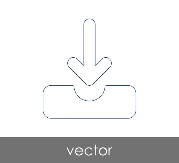 Descargar icono de flecha — Vector de stock