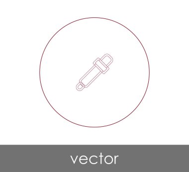 Damlalık tıbbi simge, vektör çizim