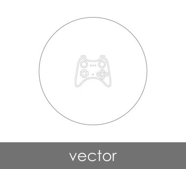 web tasarım ve uygulamalar için oyun çubuğu simgesi