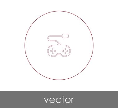 web tasarım ve uygulamalar için oyun çubuğu simgesi