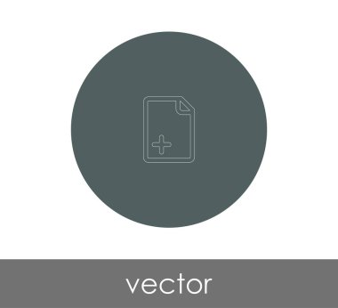 web tasarım ve uygulamaları, vektör çizim için belge simgesi 