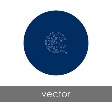 web tasarım ve uygulamalar için film simgesi