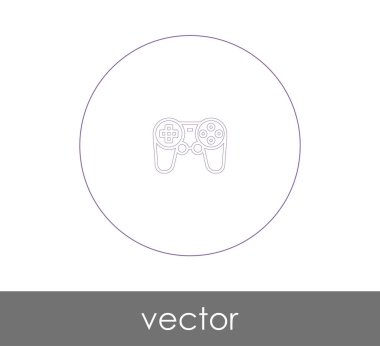 web tasarım ve uygulamalar için oyun çubuğu simgesi