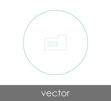 web tasarım ve uygulamalar için klasör simgesi