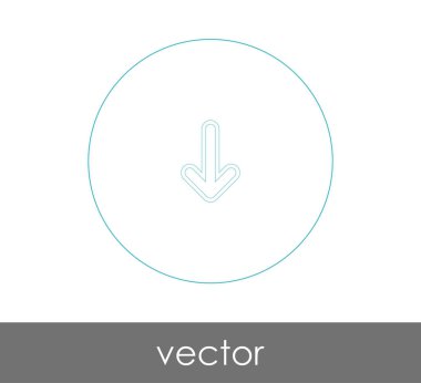 ok simgesi, vektör illüstrasyonu indir 