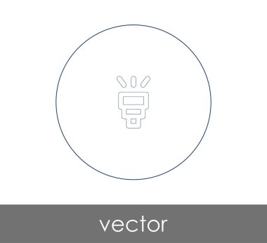 Video simgesinin vektör illüstrasyonu