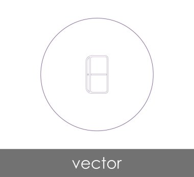 vektör çizim tasarım silgi simgesi