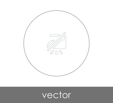 vektör çizim tasarım demir simgesinin