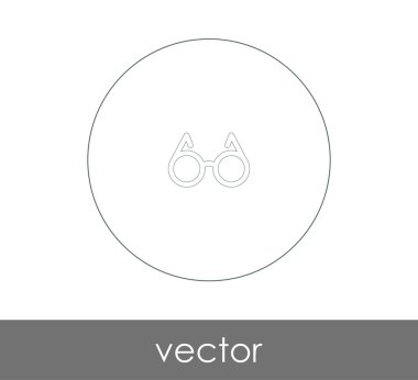 gözlük simgesi web tasarım ve uygulamalar için