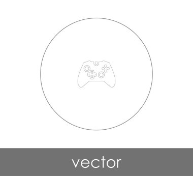 web tasarım ve uygulamalar için oyun çubuğu simgesi