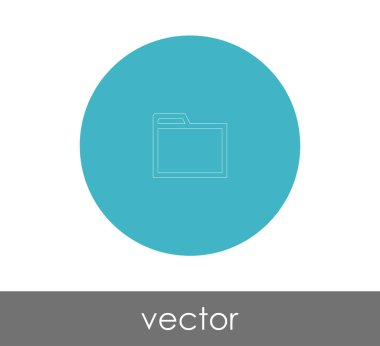 web tasarım ve uygulamalar için klasör simgesi