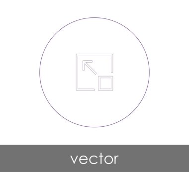 simgesi tasarım, vektör çizim genişletin