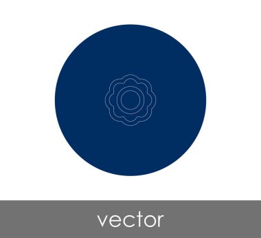 web tasarım ve uygulamalar için çiçek simgesi