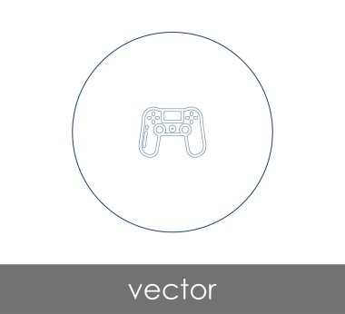 web tasarım ve uygulamalar için oyun çubuğu simgesi