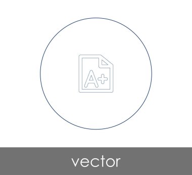 vektör çizim tasarım sınıf simgesi