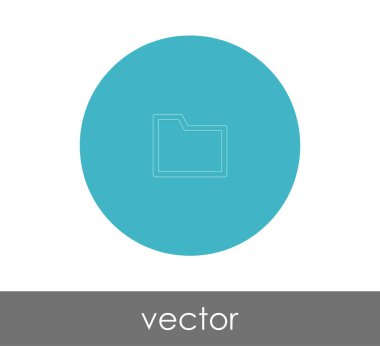 Belge simgesinin vektör illüstrasyonu