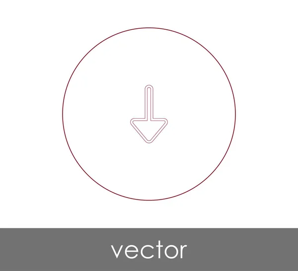 Descargar icono de flecha — Vector de stock