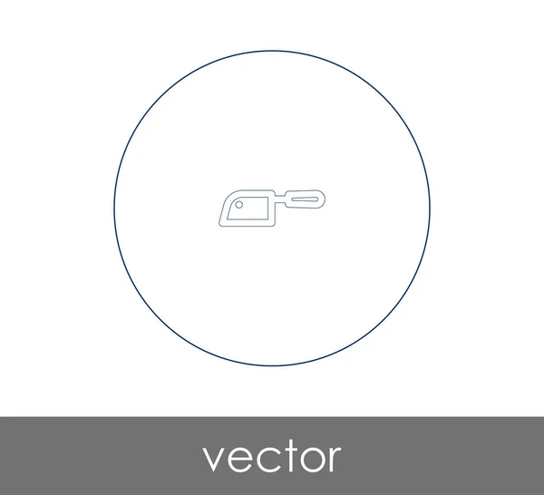 Vector Ilustración Diseño Icono Cuchillo — Vector de stock