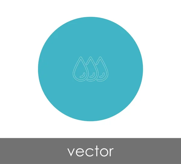Vektor Illustration Design Des Drop Symbols — Stockvektor