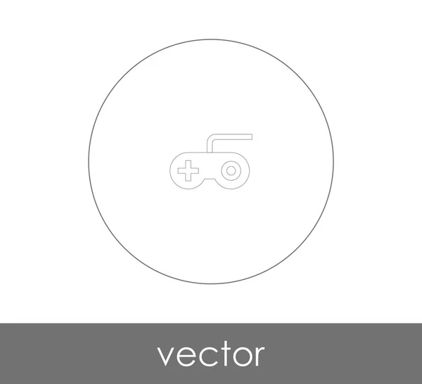 Icono Joystick Para Diseño Web Aplicaciones — Archivo Imágenes Vectoriales