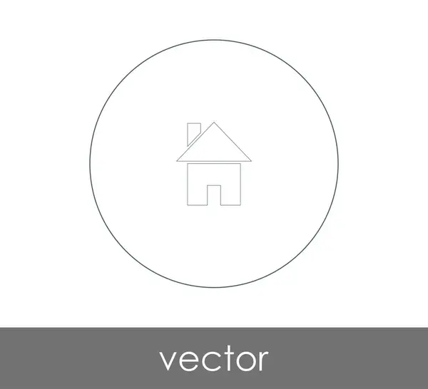 Home web icon — Stock Vector