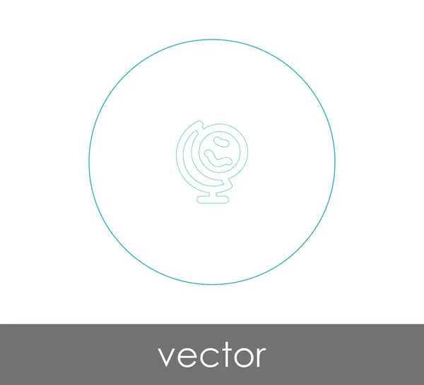 Globe web icon — Stock Vector