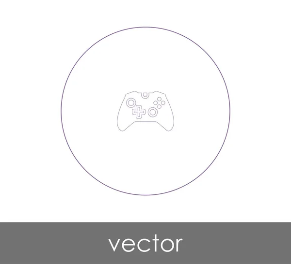 Joysticken Ikonen För Webbdesign Och Applikationer — Stock vektor