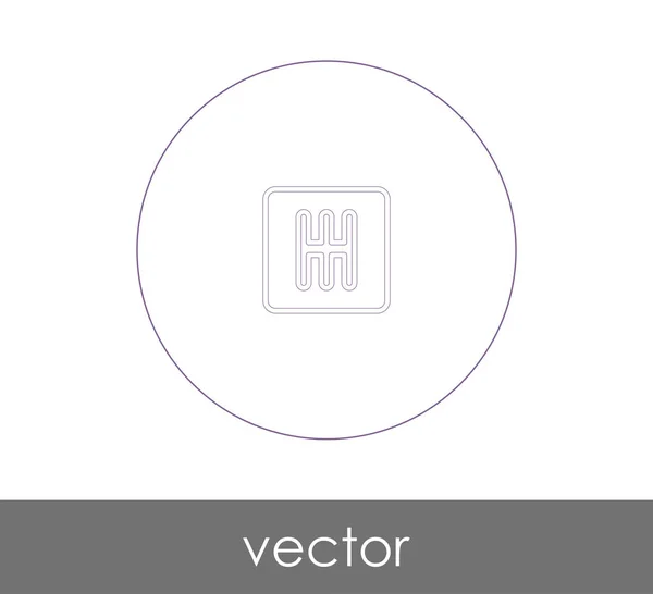 Getriebesymbol Für Webdesign Und Anwendungen — Stockvektor