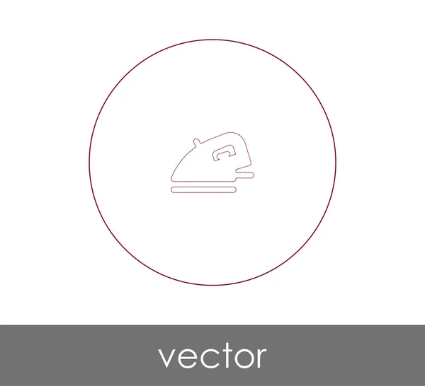 Vector Ilustración Diseño Icono Hierro — Vector de stock