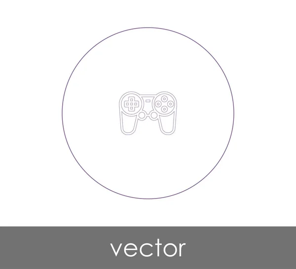 Значок Джойстика Веб Дизайна Приложений — стоковый вектор