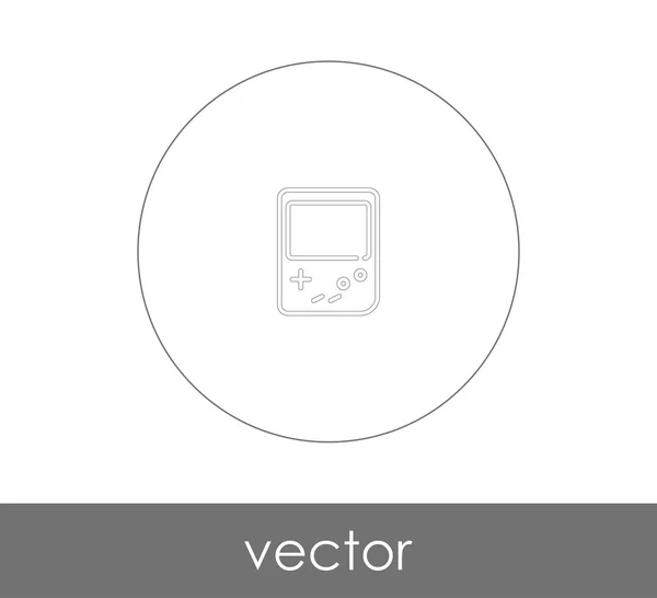 Иконка Игровой Приставки Веб Дизайна Приложений — стоковый вектор