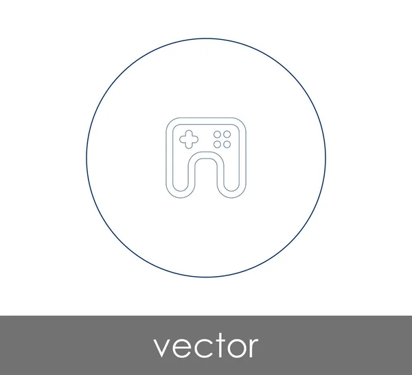 Joystick Symbol Für Webdesign Und Anwendungen — Stockvektor