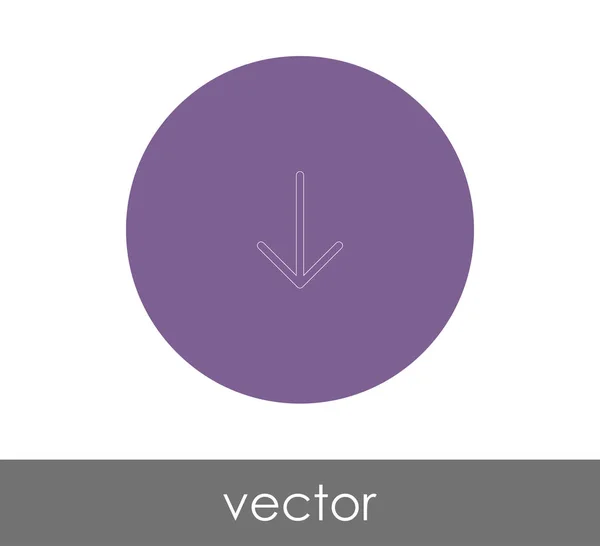 Scarica Icona Freccia Web Design Applicazioni — Vettoriale Stock