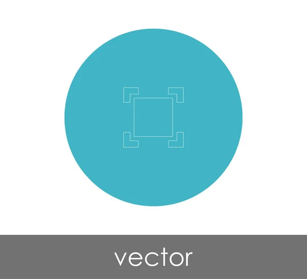 Illustrazione Vettoriale Dell Icona Freccia — Vettoriale Stock