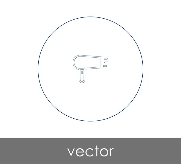 Vector Illustration Dry Icon — Stock Vector