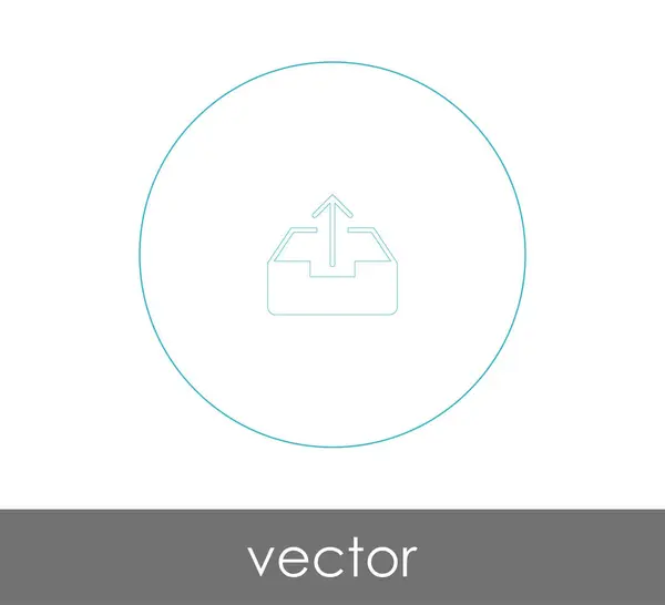 Vektor Illustration Design Des Archivsymbols — Stockvektor