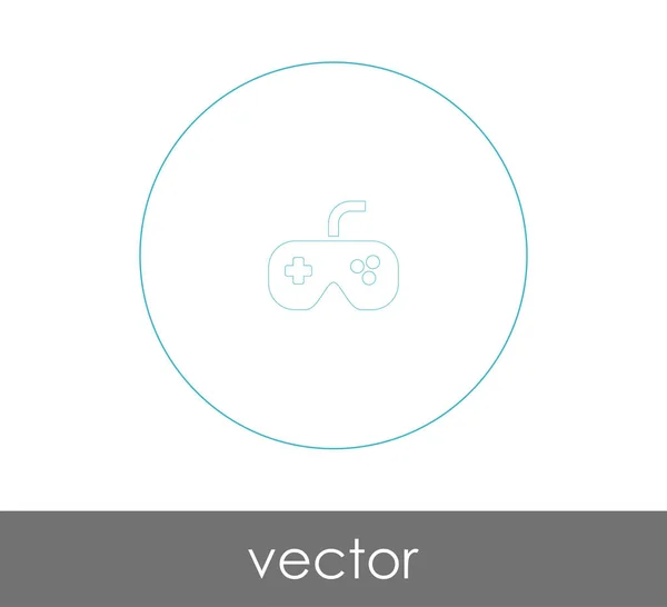 Illustration Vectorielle Icône Joystick — Image vectorielle