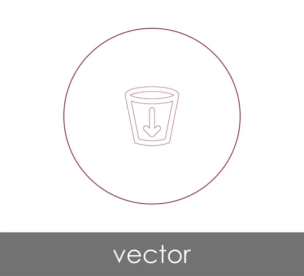 Descargar Icono Flecha Vector Ilustración — Vector de stock