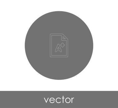 web tasarım ve uygulamaları, vektör çizim için belge simgesi 