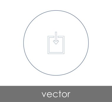 ok simgesi, vektör illüstrasyonu indir 