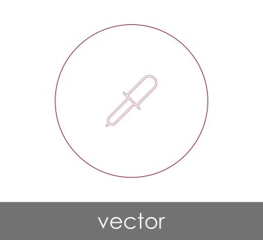 Damlalık tıbbi simge, vektör çizim