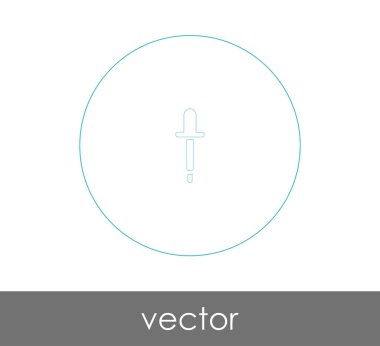 Damlalık tıbbi simge, vektör çizim