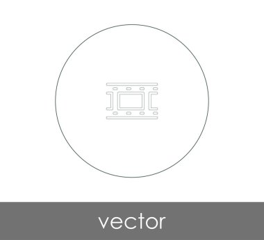 web tasarım ve uygulamaları, vektör çizim için film simgesi 