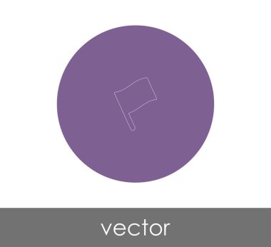 web tasarım ve uygulamaları, vektör çizim için bayrak simgesi