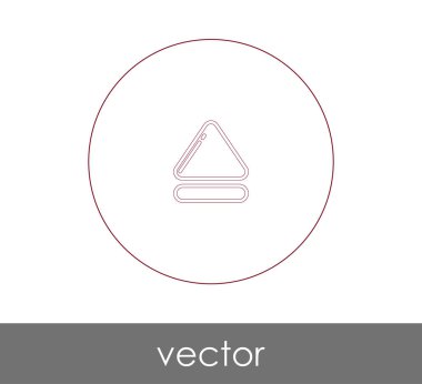 vektör çizim tasarımını çıkarma simgesini