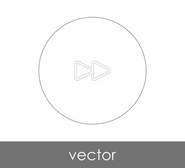 Hızlı ileri simgesi