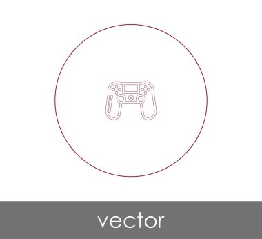 web tasarım ve uygulamalar için oyun çubuğu simgesi