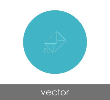 web tasarım ve uygulamalar için zarf simgesi