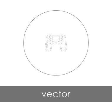 web tasarım ve uygulamalar için oyun çubuğu simgesi