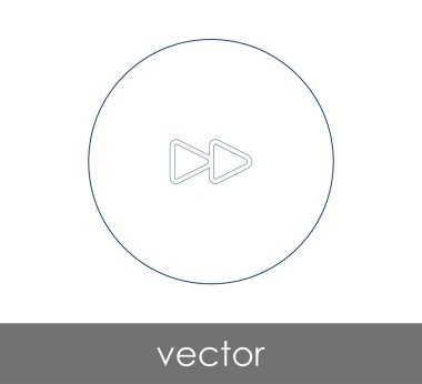 Hızlı ileri simgesi